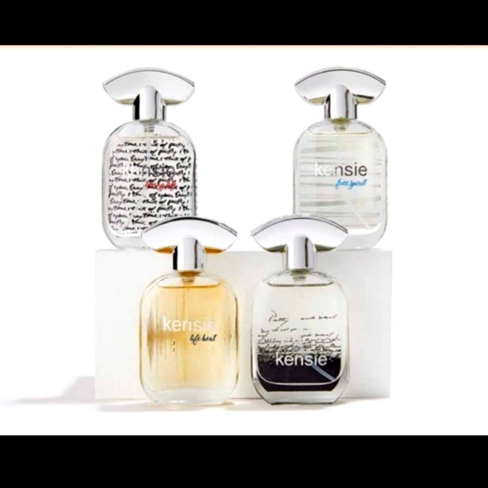 NIB Kensie Perfume 4 Piece Coffret - 20ml Each - NEW IN BOX